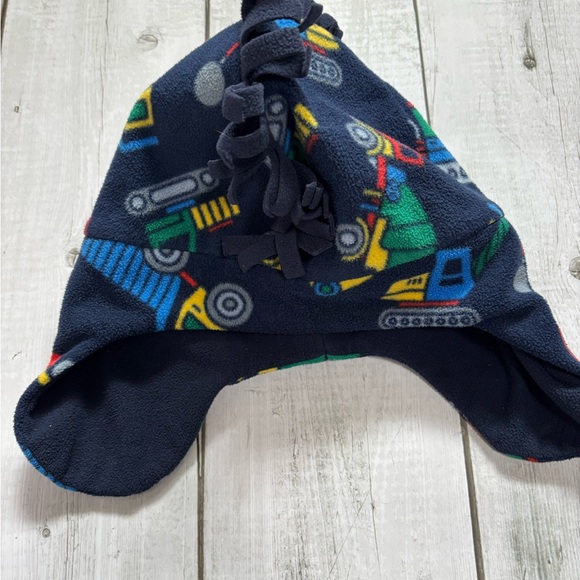 Place Fleece Hat with Construction Vehicle Design - Picture 8 of 8